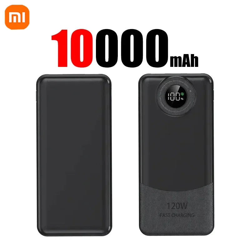 Xiaomi 50000mAh PowerBank 120W Super Fast Charging Four Heads Portable Charger Emergency Battery Supply For iPhone Samsung 2025