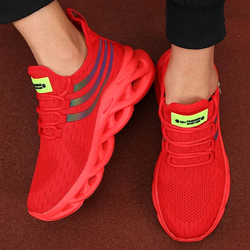 Casual Shoes for Men Summer New Style Mesh Breathable Lightweight Cushioned Comfortable Sports Walking Shoes for Men and Women