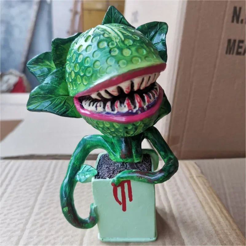 Cannibal Flower Resin Crafts Ornament Decorations Halloween Horror Decor Garden Carnivorous Plant Crafts Home Landscapes