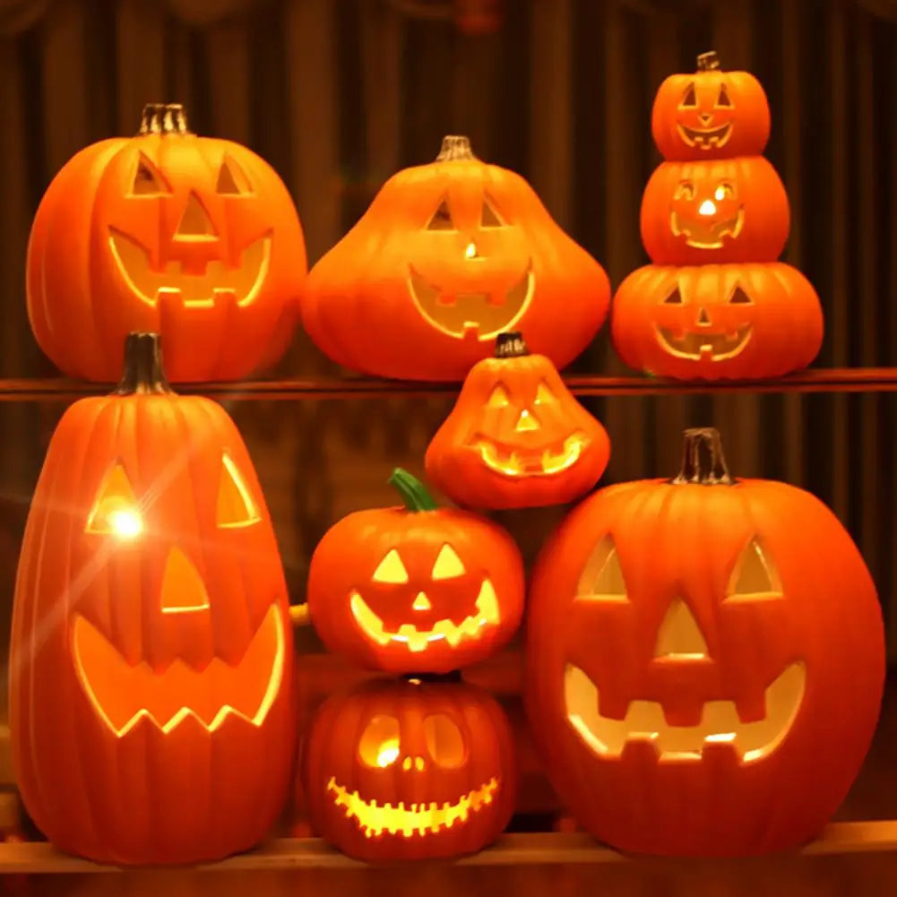 Halloween Decor Pumpkin Lamp Spooky LED Scene Layout Home Decoration Halloween Decoration Home Decoration Accessories