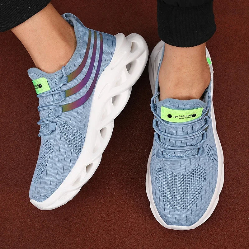Casual Shoes for Men Summer New Style Mesh Breathable Lightweight Cushioned Comfortable Sports Walking Shoes for Men and Women